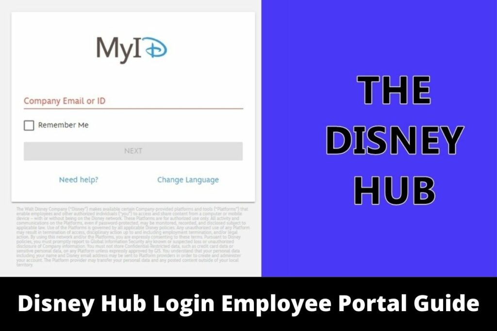 Disney Hub Login,