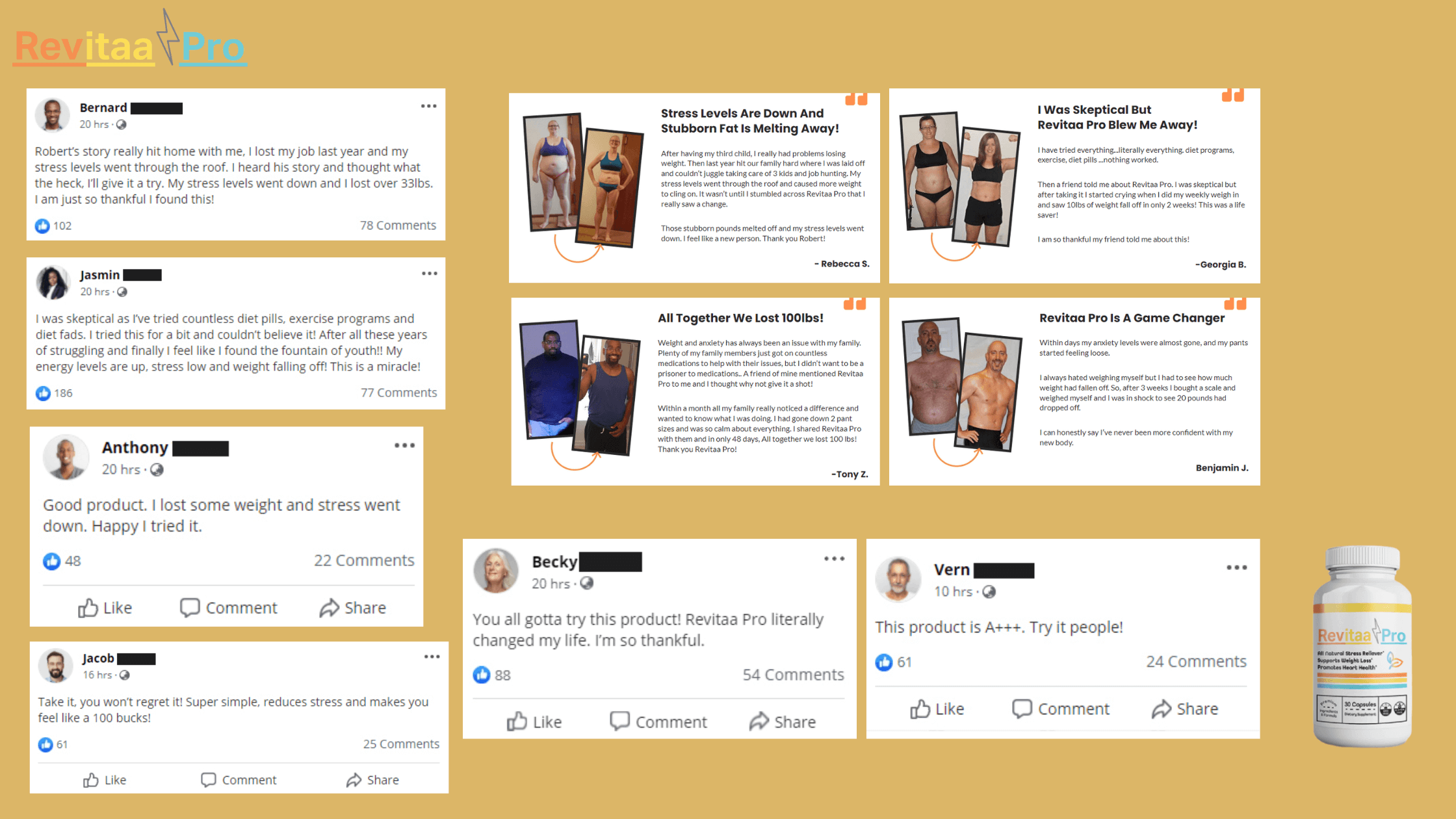 Revitaa Pro Customer reviews