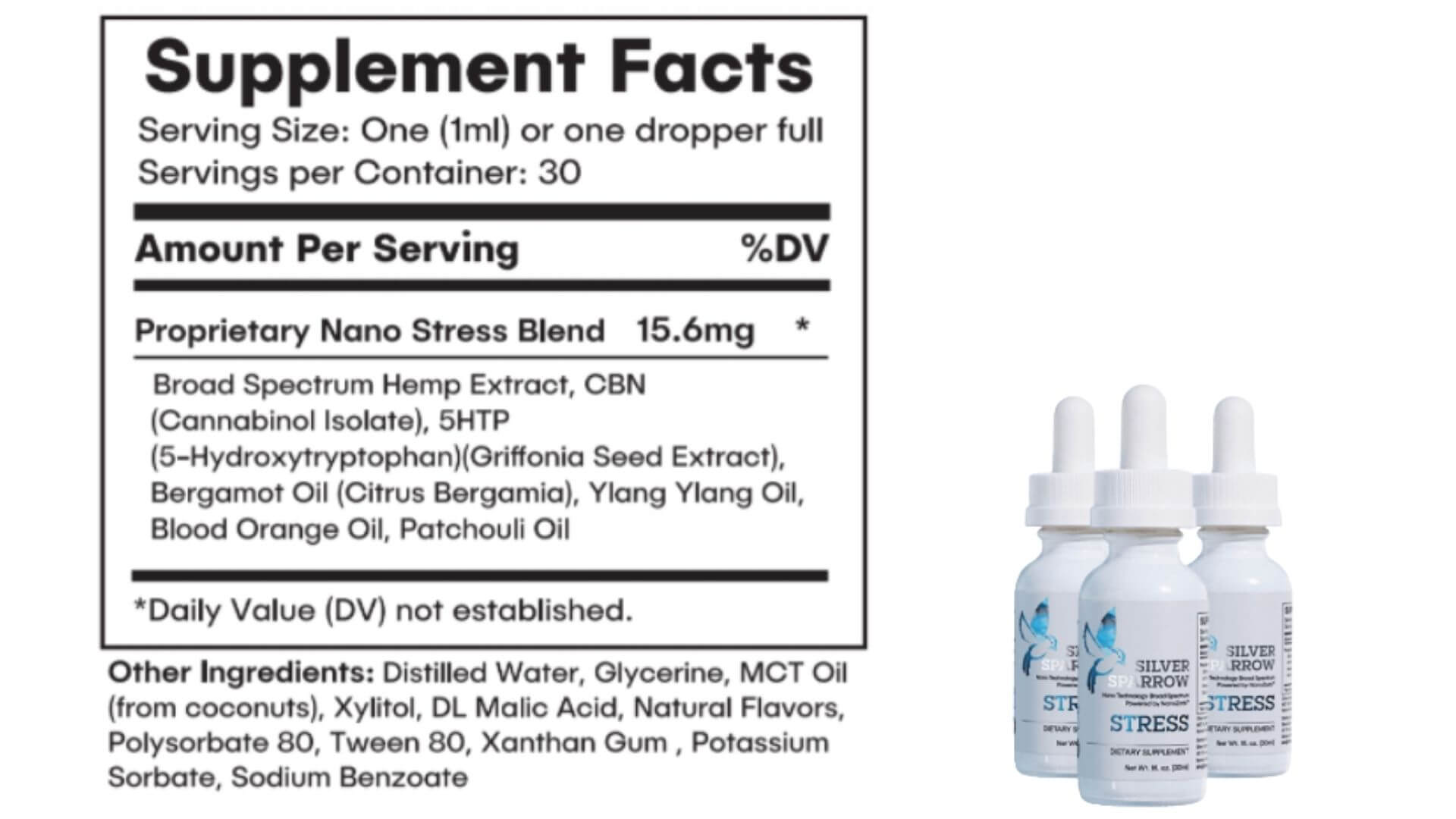 Silver Sparrow CBD Dosage  