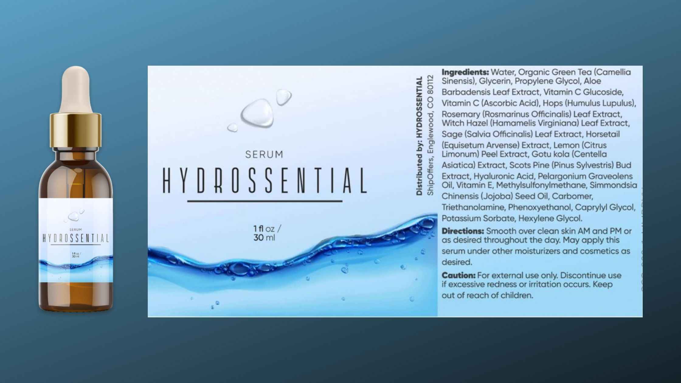 Hydrossential Dosage