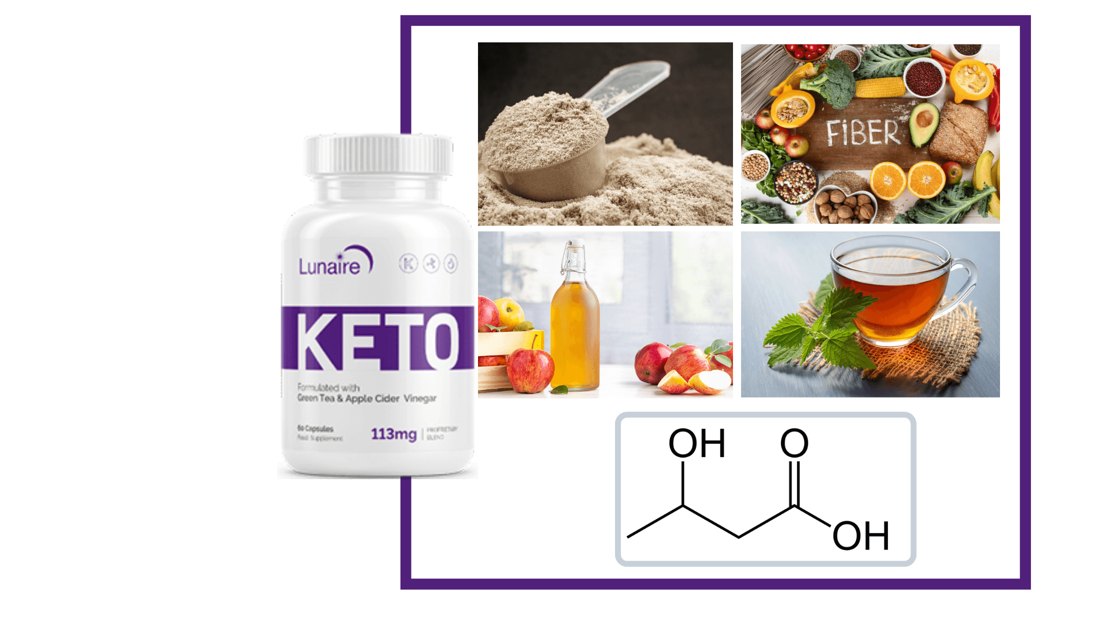 Lunaire Keto Ingredients