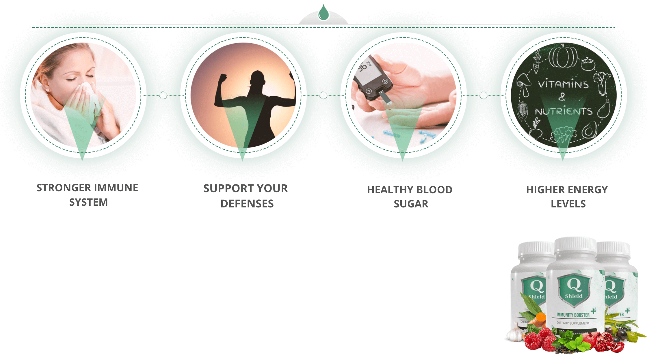 Q Shield Immunity Booster+ Benefits