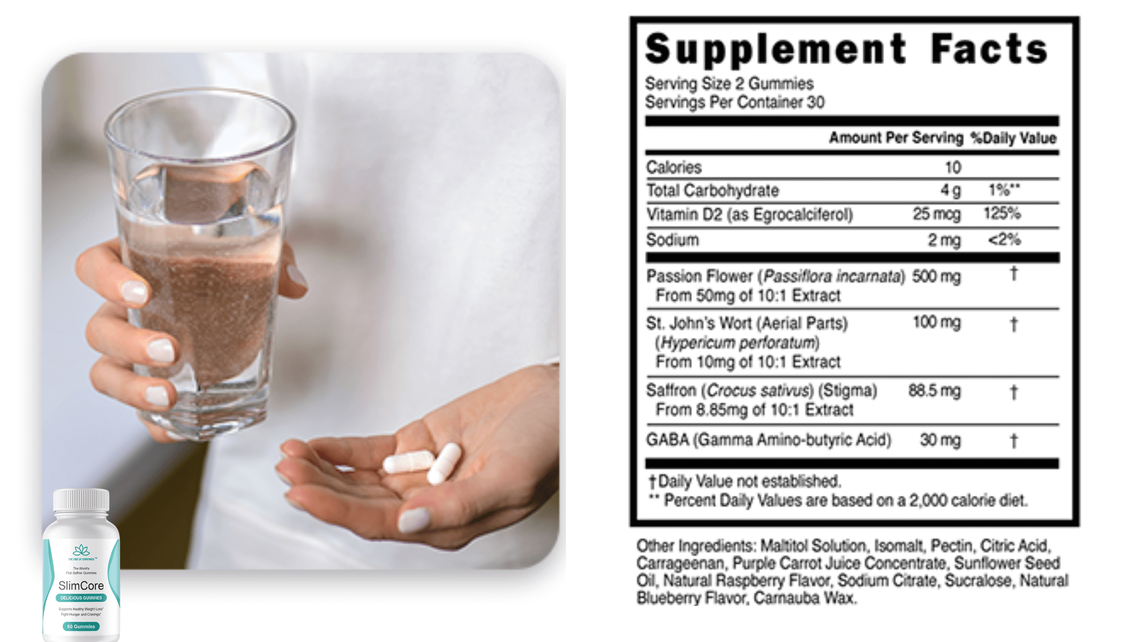 SlimCore Gummies Dosage