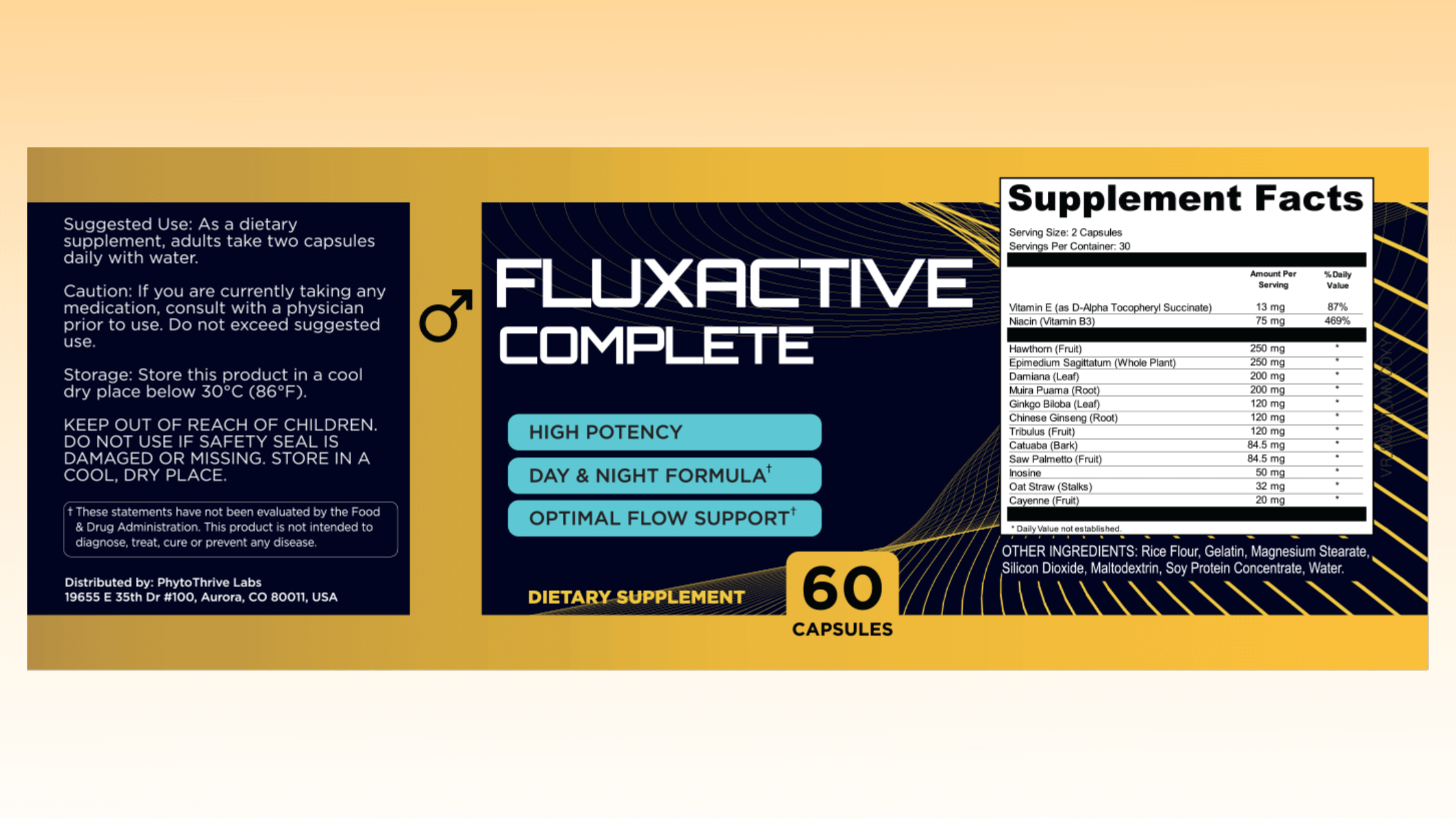 Fluxactive Dosage