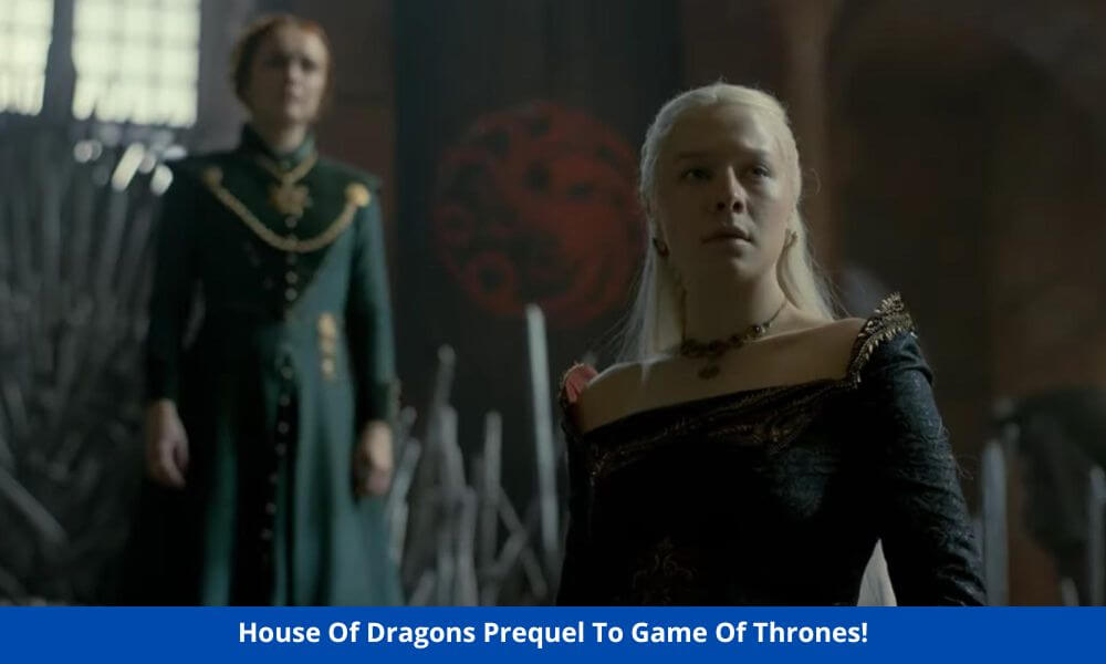 House Of Dragons Prequel To Game Of Thrones!