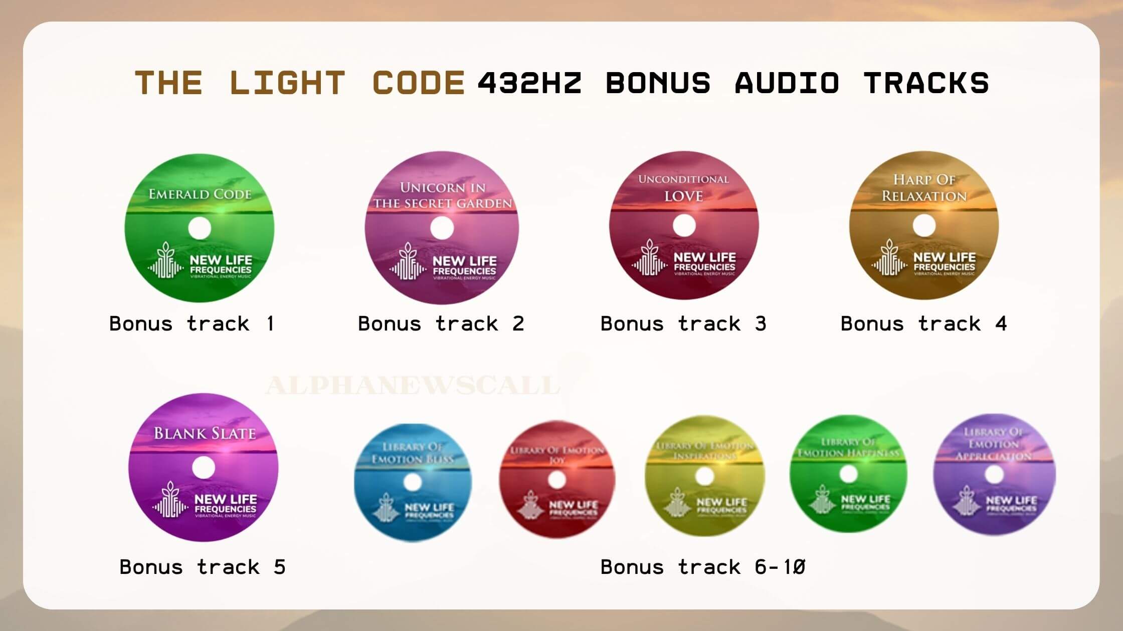 The Light Code Bonuses