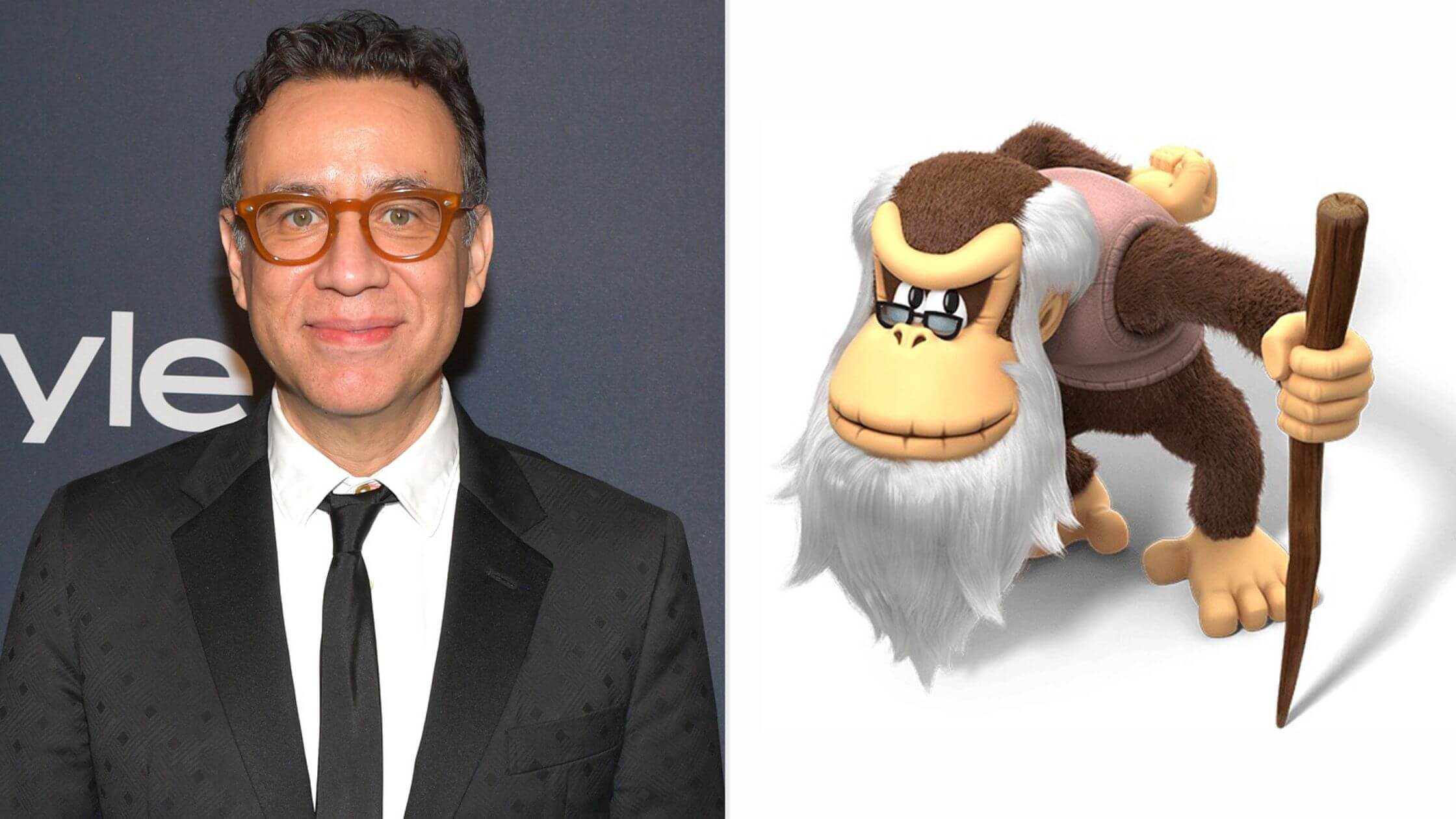 The Super Mario Bros. Movie Cast- Fred Armisen as Cranky Kong 