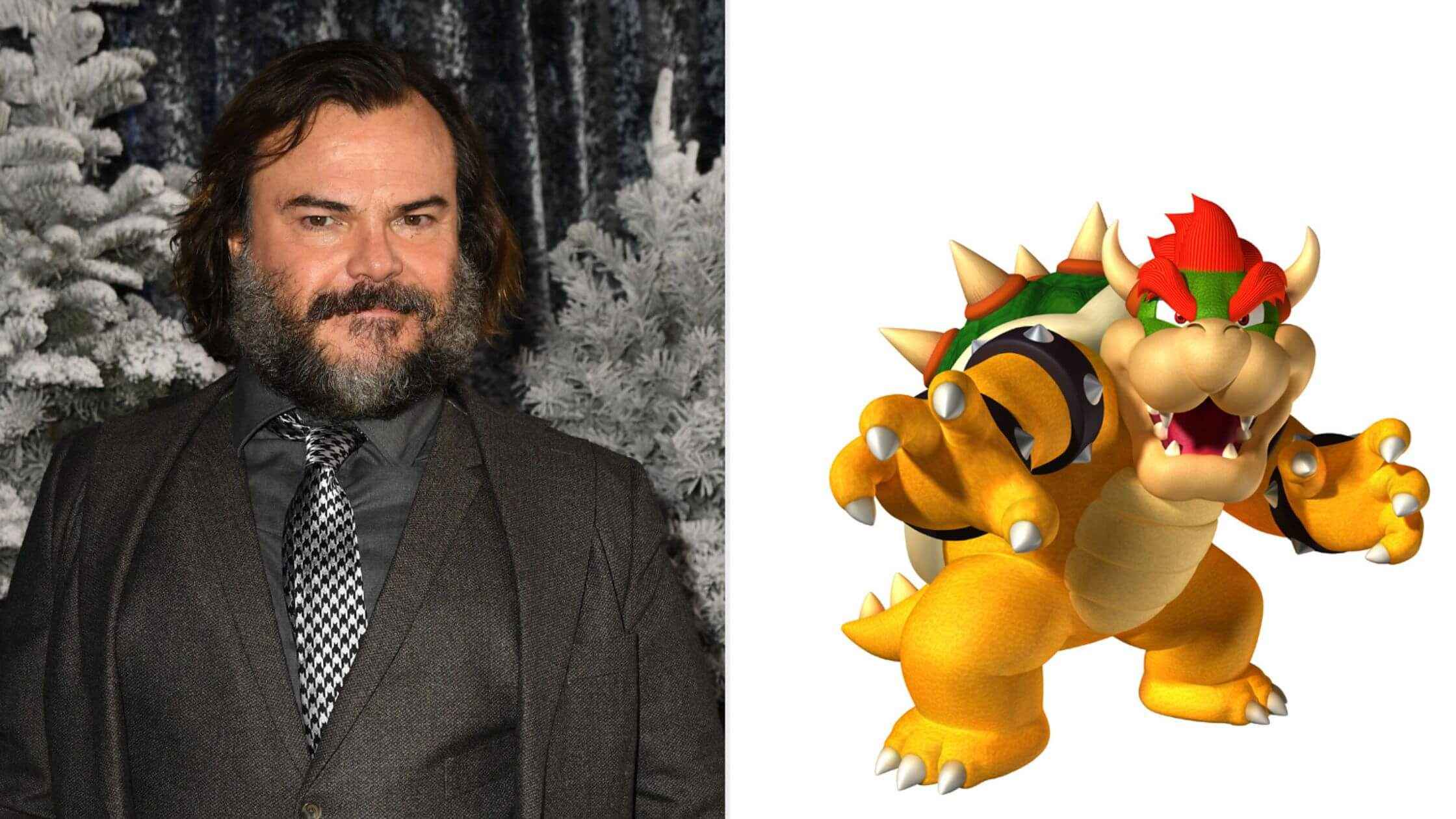 The Super Mario Bros. Movie Cast- Jack Black as Bowser