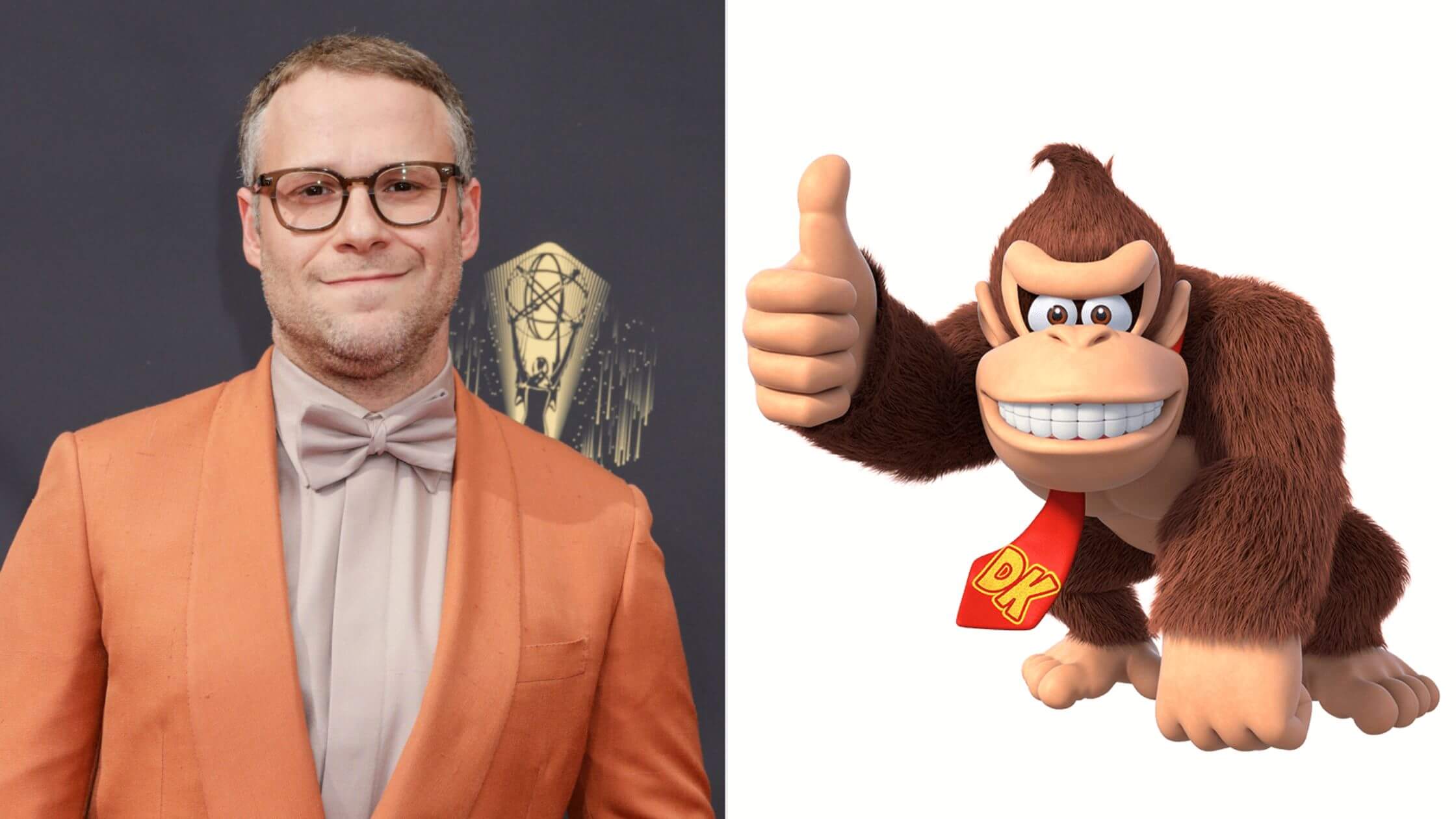 The Super Mario Bros. Movie Cast- Seth Rogen as Donkey Kong