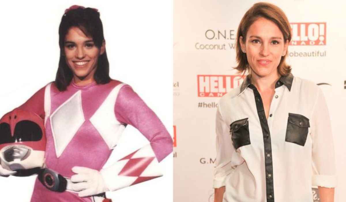 Amy Jo Johnson as Kimberly Hart a.k.a The Pink Power Ranger