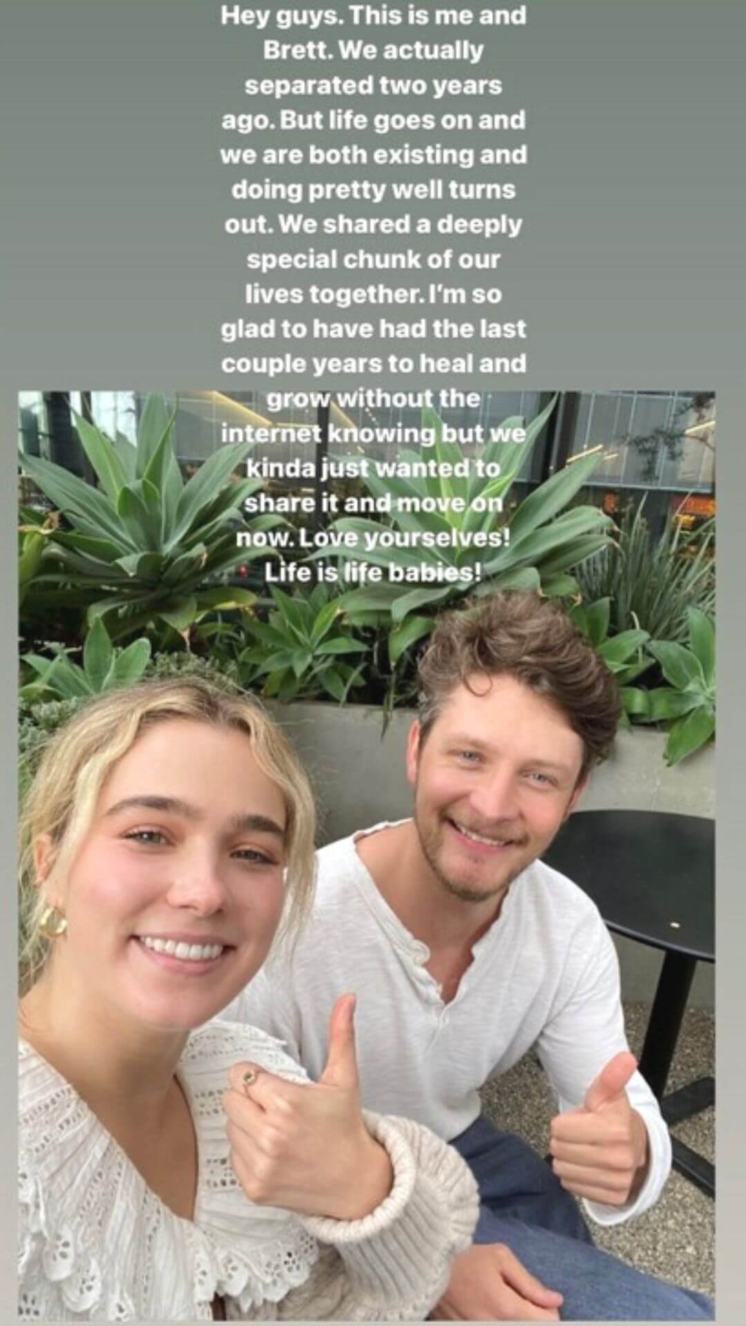 Haley Lu Richardson Break Up With  Brett Dier