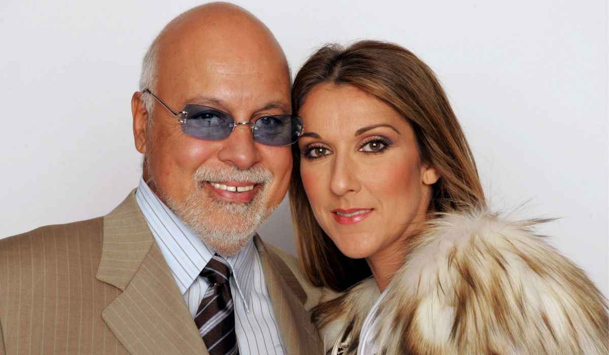 Celine Dion and her husband Rene Angeli