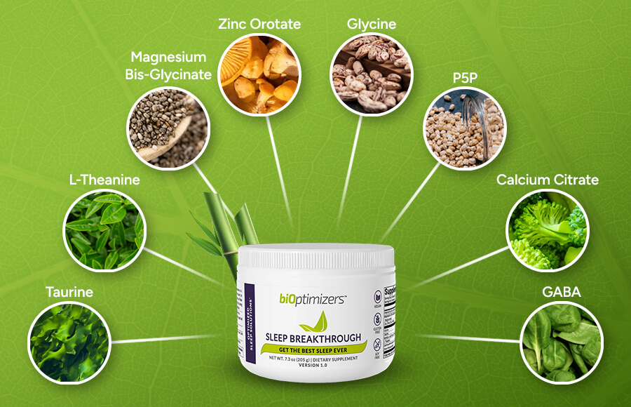 BiOptimizers Sleep Breakthrough Ingredients